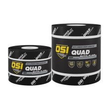 OSI Sealants & Henkel 2876265 6 in. x 75 ft. Butyl Flash Self-Adhering Flexible Flashing Tape - Black