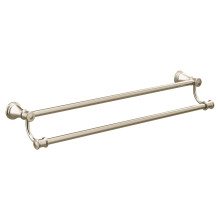 Moen YB6418NL Belfield 24-Inch Bathroom Double Towel Bar Polished Nickel