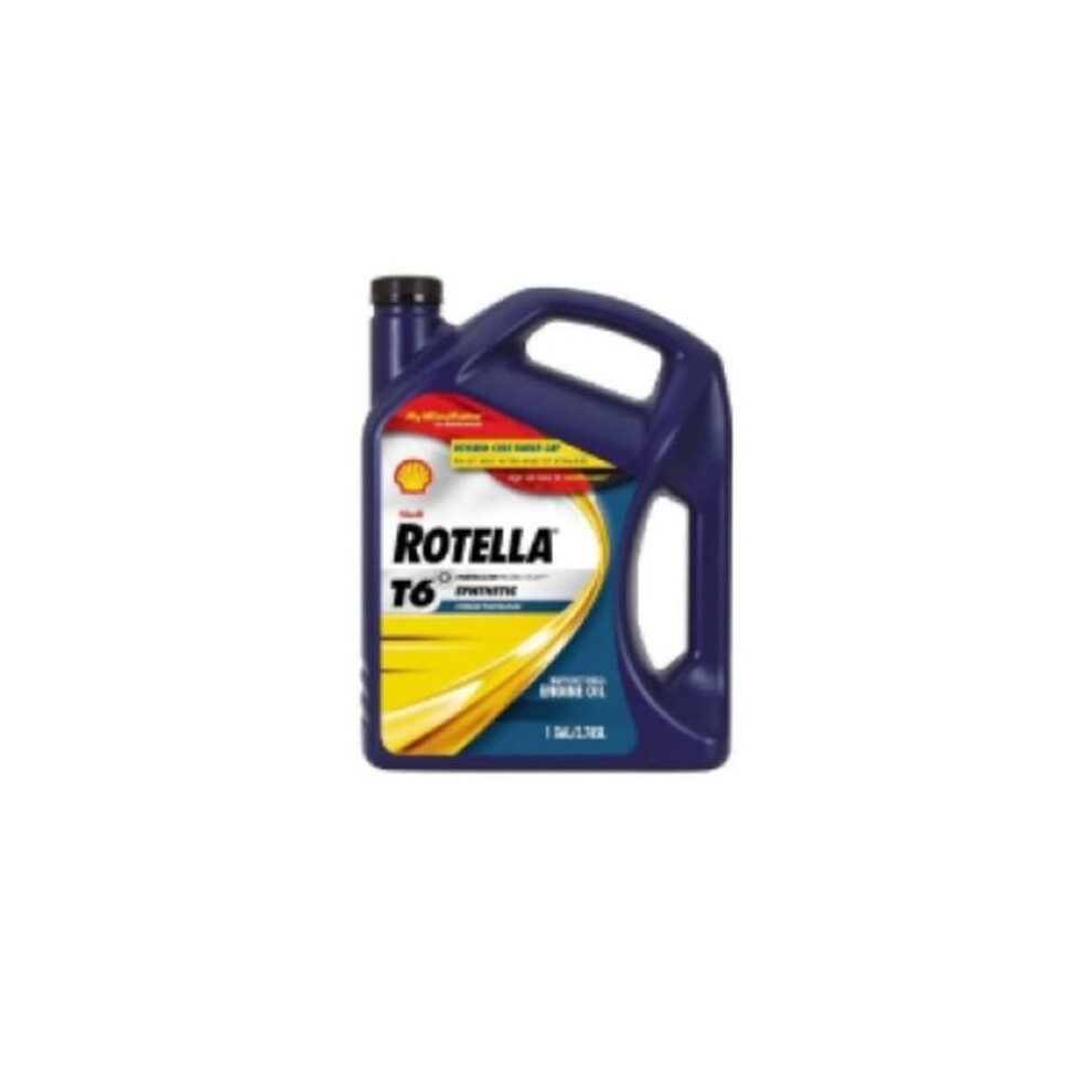 Highline Warren ROTL550046251 Shell Rotella T6 Full Synthetic Multi Vehicle Engine Oil, Pack of 3
