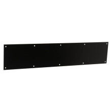 National Hardware N270-350 Kickplate Mat Zwart 6"" x 30""""