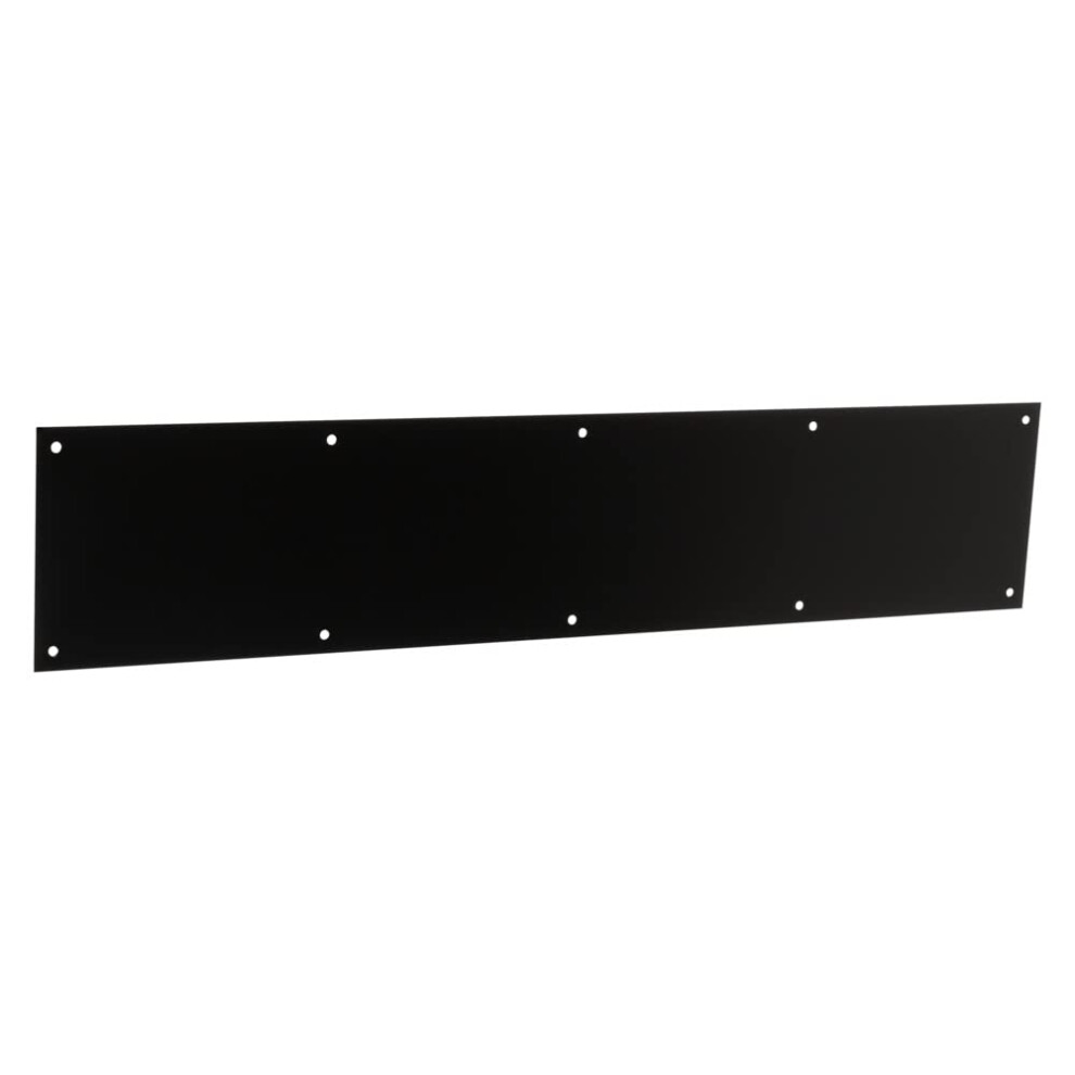 National Hardware N270-350 Kickplate Matte Black 6"""" X 30"""" 886780029246