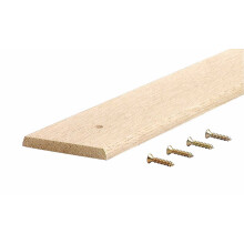 M-D Building Products 85597 5 inch X 36 inch Onafgewerkte hardhouten naadbinder met schroeven