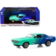 1969 Chevrolet Camaro #88""""Falken Tires 1/43 Druckguss-Modellauto von Greenlight 86343