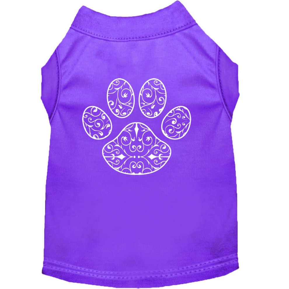 Henna Lapa Sitodruku Koszulka Fioletowa Xs-image