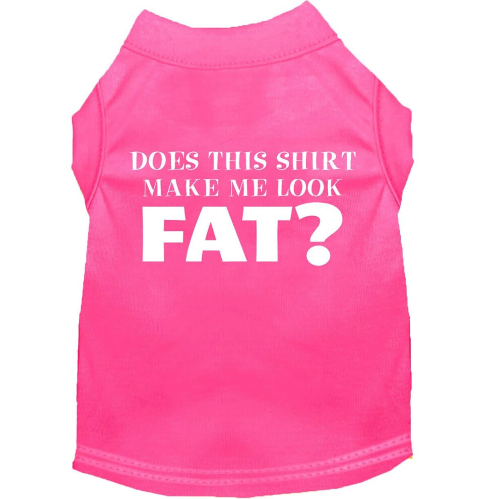 Czy Ta Koszula Sprawia, Ze ??Wygladam Gruby? Koszula Z Nadrukiem Na Ekranie Jasny Rzowy Xs-image