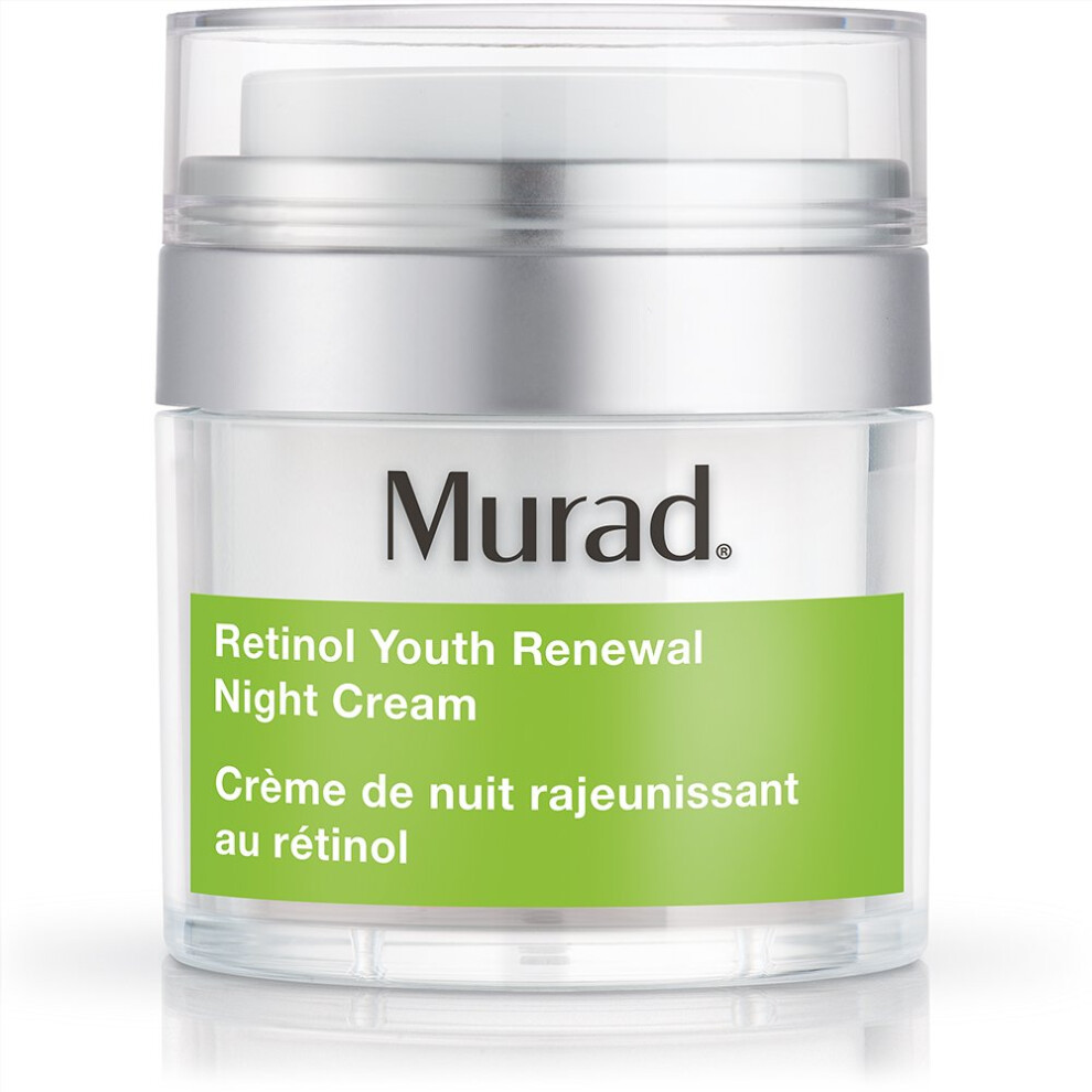 Murad Retinol Youth Renewal Night Cream - (1.7 fl oz)  Breakthrough Anti Aging Night Cream with Retinol and Swertia Flower to Visibly Minimize Wrinkle