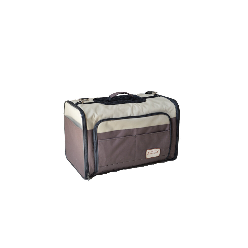 Photos - Other for Dogs Armarkat Pet Carrier Beige & Chocolate PC102R PC102R 