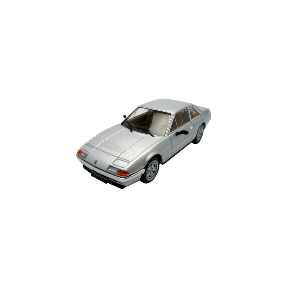 Hot wheels Ferrari 412 Silver Limited Edition Elite 1/43 Model Car by Hotwheels