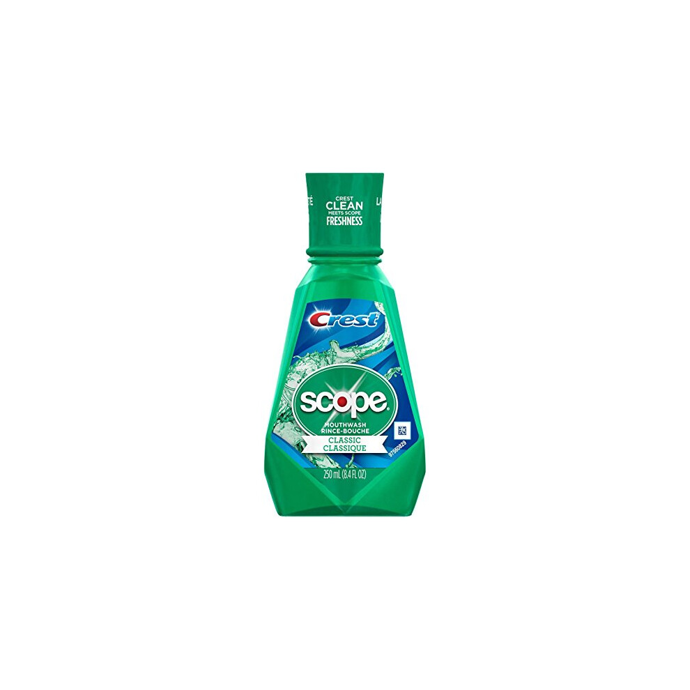 Crest Scope Classic Mouthwash  Original Mint  8.4 Fl Oz