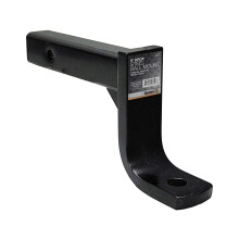 K?bere Produkter 1803015 Trailer Hitch Ball Mount Passer til 2-tommer modtager 6-tommer drop 4-3/4 tommer stigning 10-tommer lang 75 Mgtw 750 mvl
