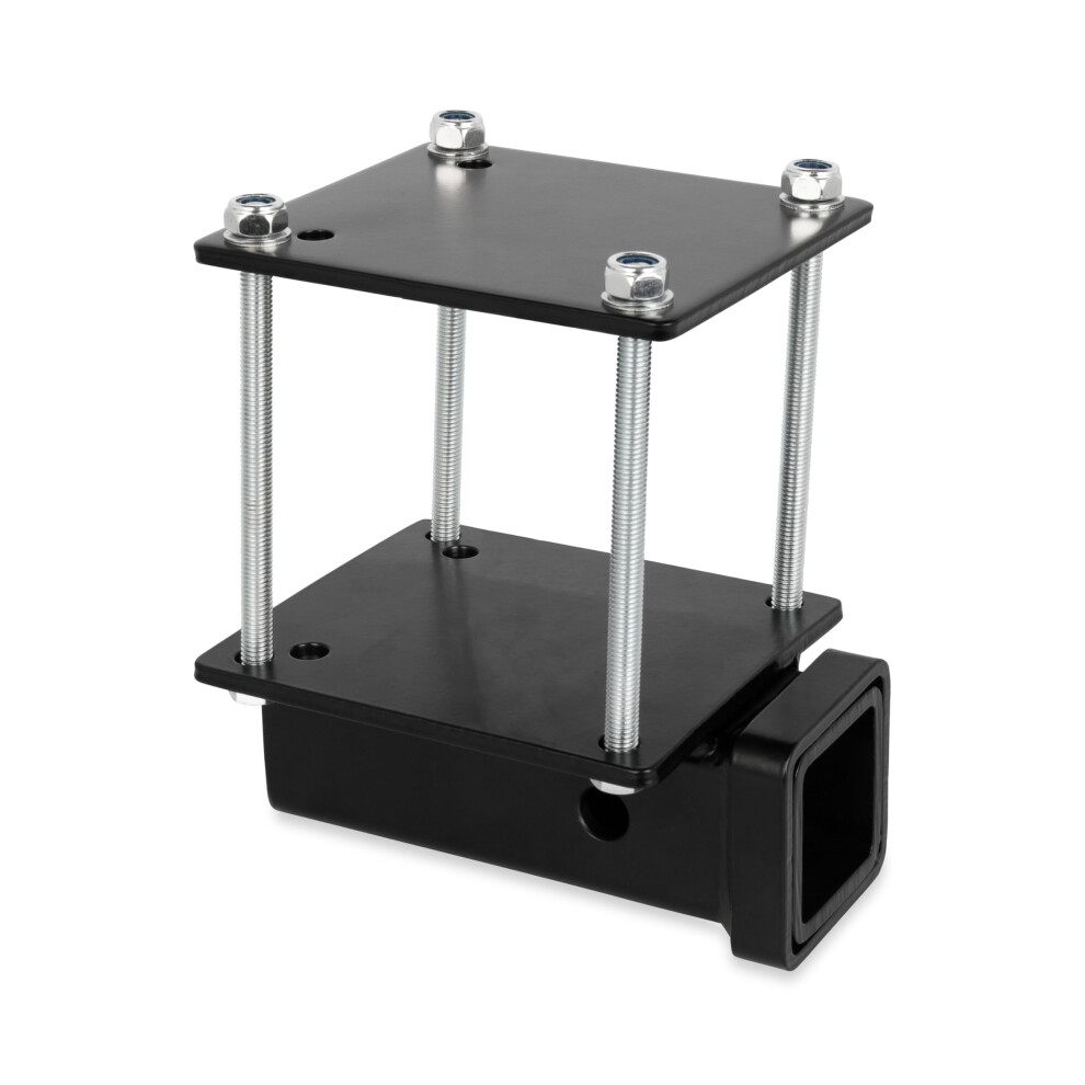 Camco Eaz-Lift Camper/Rv Bumper Hitch | Ideal For Bikes Cargo Racks & More | Clamps Onto 4 Square Rv Bumpers | No Drilling | Crafted Of Heavy Duty 014717484732