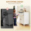 Homcom (White) HOMCOM Sideboard with Drawer, Adjustable Shelf for Living Room 5