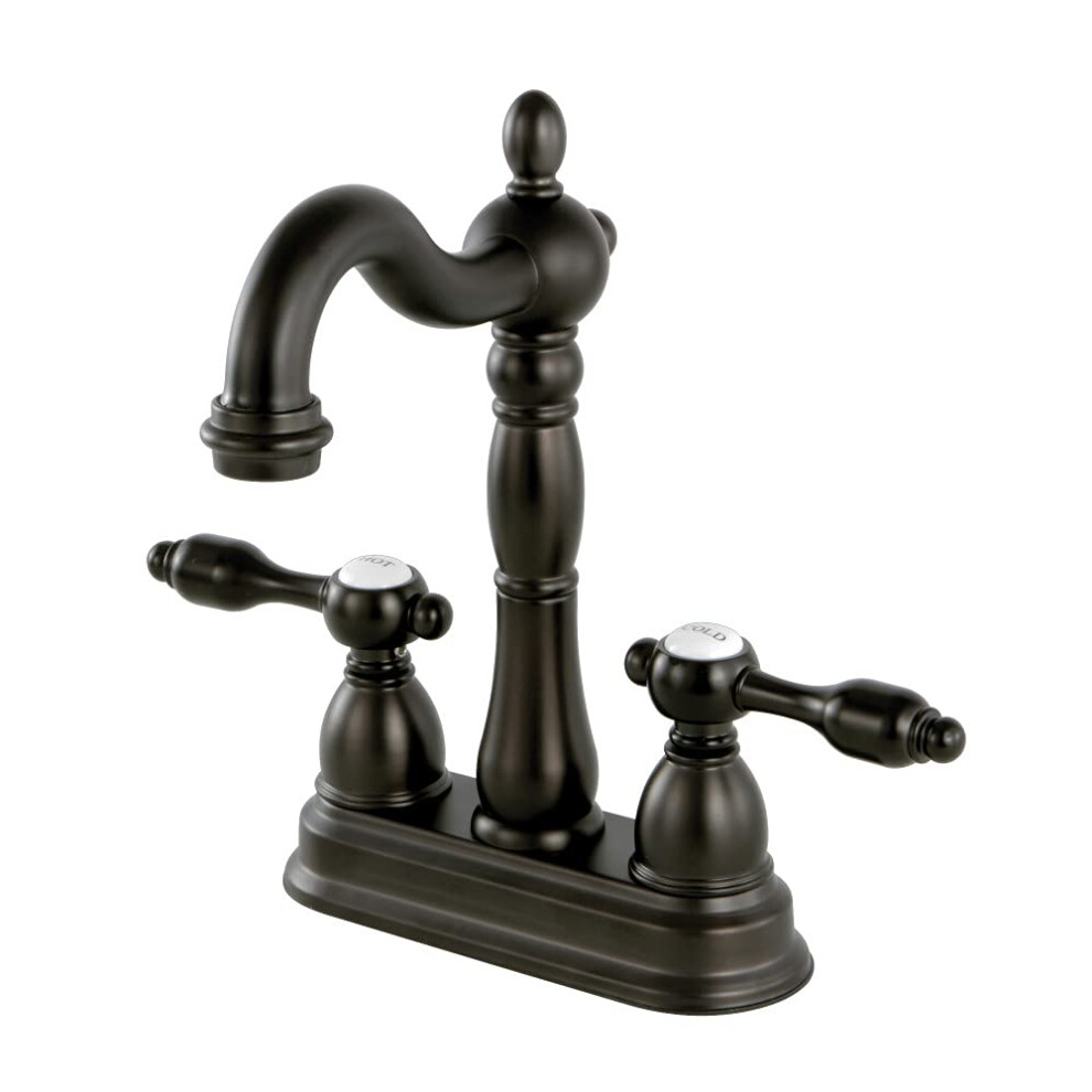 Photos - Tap Hidden Part Kingston Brass Kb1495Tal Tudor Two-Handle Bar Faucet Oil Rubbed Bronze B00E5N8JW4 