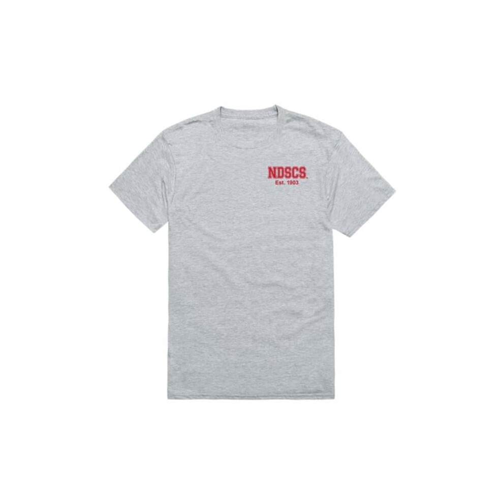 W Republic 528-724-HGY-01 North Dakota State College of Science Wildcats Practice T-Shirt, Heather Grey - Small-image-OPC-PGFSJY9-NEW