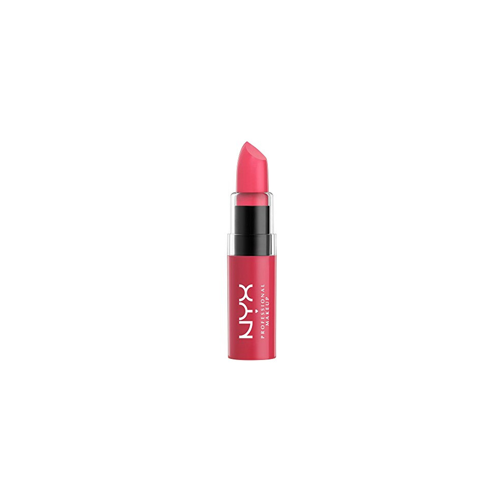 NYX Nyx cometics butter lipstick bls02 sweet tart - deep pink with blue undertone net wt 016 Ounce (bls02 sweet tart)-image-OPC-PDTT6WK-NEW