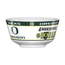 Fremont Die NCAA Oregon Ducks Party Snack Bowl 11.75 """" Bowl (2 galon) Kolory bialych/druzynowych