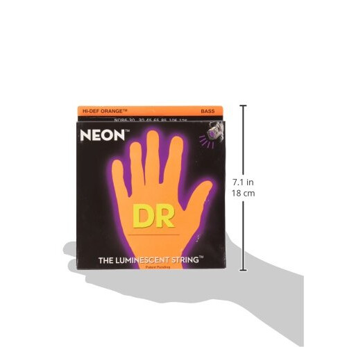 DR Strings HI-DEF NEON basguitarstrenge (NOB6-30) 2