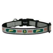 MLB Oakland Athletics Baseballov obojek pro domc mazlcky reflexn