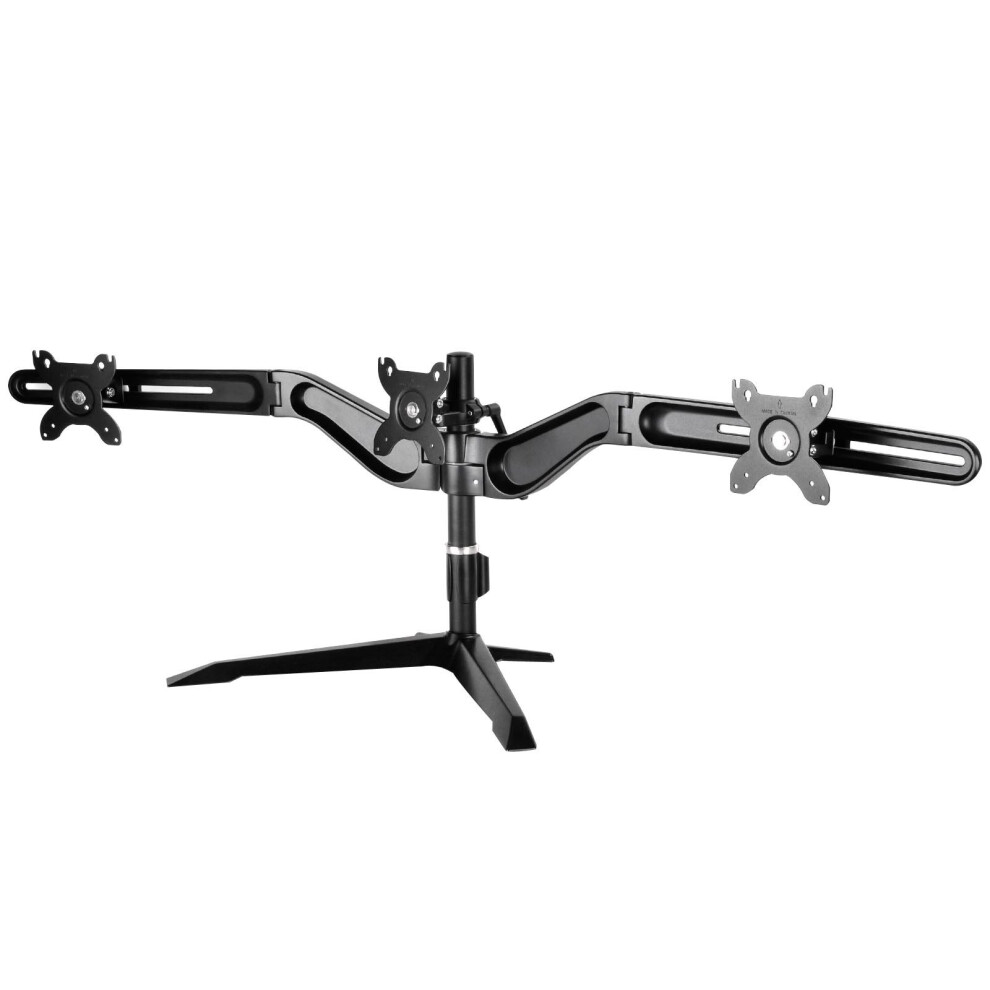 Supporto Da Scrivania Per Tre Monitor SST-ARM31BS / Fino A 24""""""""-image