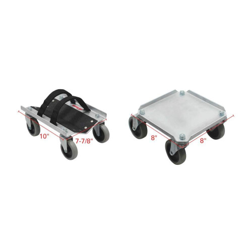 Extreme Max 5800.0225 V -Slides Snowmobile Dolly System - aluminium 2