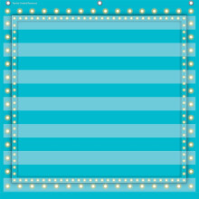 L?rerskabte ressourcer Lysebl? Marquee 7 Pocket Chart (28"""" x 28"""")
