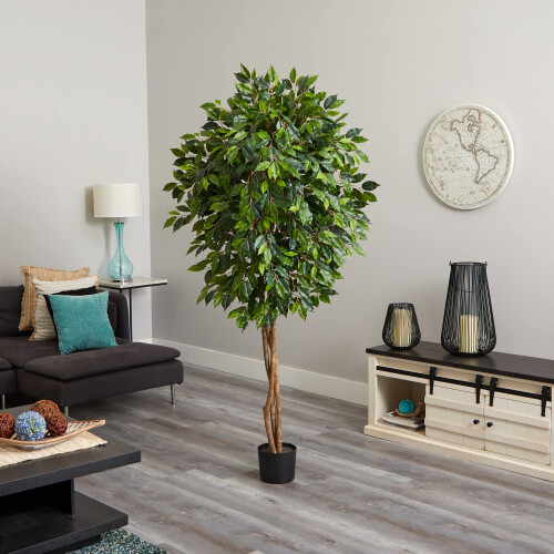 6.5 'ficus kunstigt træ 1