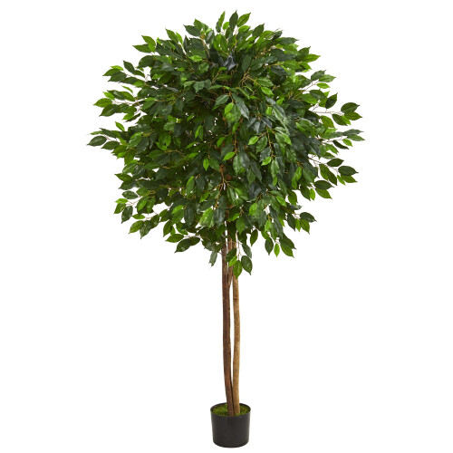 6.5 'ficus kunstigt træ