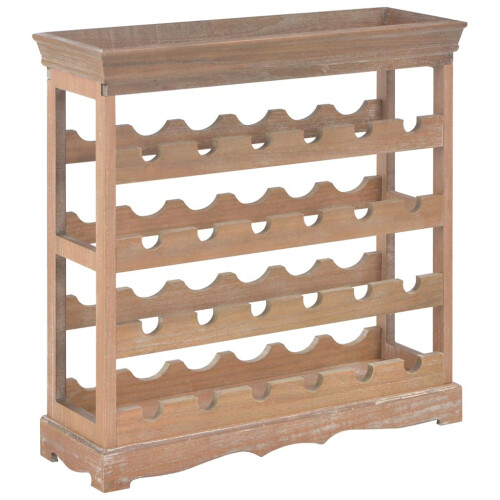 VidaXL vidaXL Wine Cabinet Brown 27.6""""x8.9""""x27.8"""" MDF