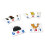 Junior Learning Olika Spel för Bokstavsljud (Set om 6), Multi (JL400) 5