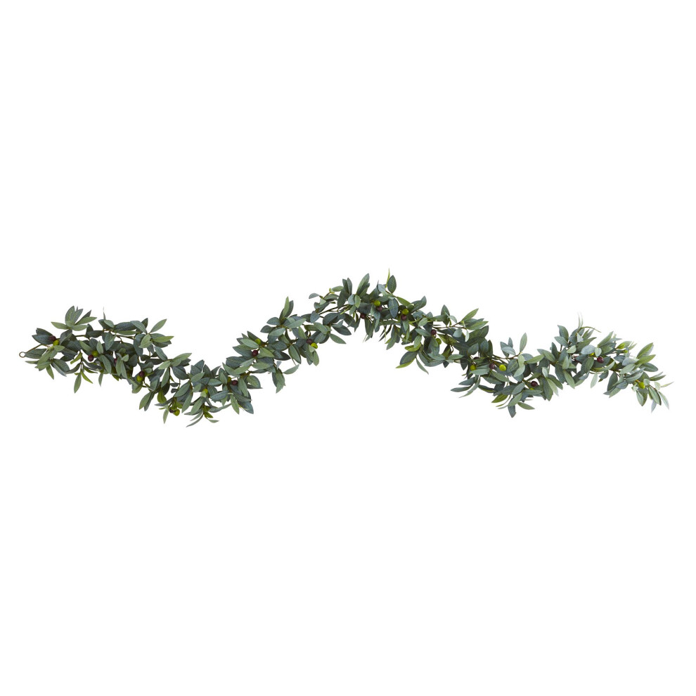 Nearly Natural 6.5 Olive Artificial Garland