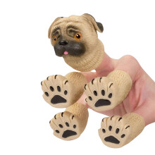 Mcphee Archie Handipug Novelty Finger Puppet
