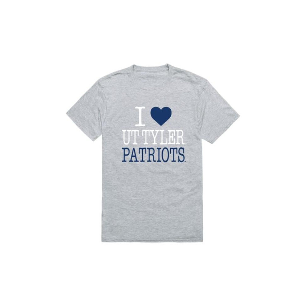 W Republic 551-436-HG2-01 The University of Texas at Tyler Patriots I Love T-Shirt, Heather Grey - Small-image-OPC-PGFTBVG-NEW