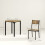 Homcom HOMCOM 3 Pcs Compact Dining Table 2 Chairs Set Rustic Brown 3