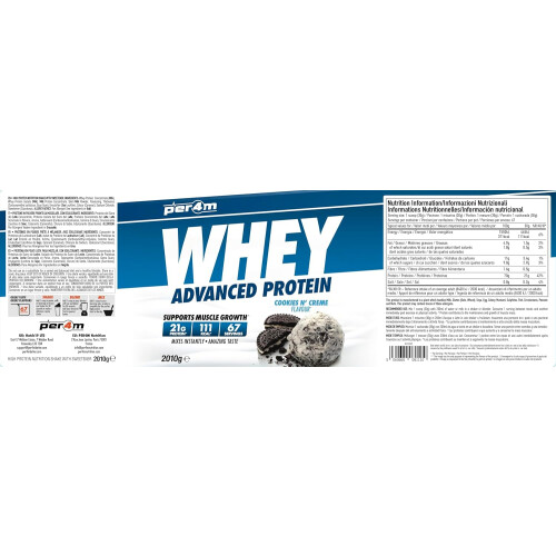 Per4m - Protein Whey Powder - (Cookies N Creme, 2010g) 1