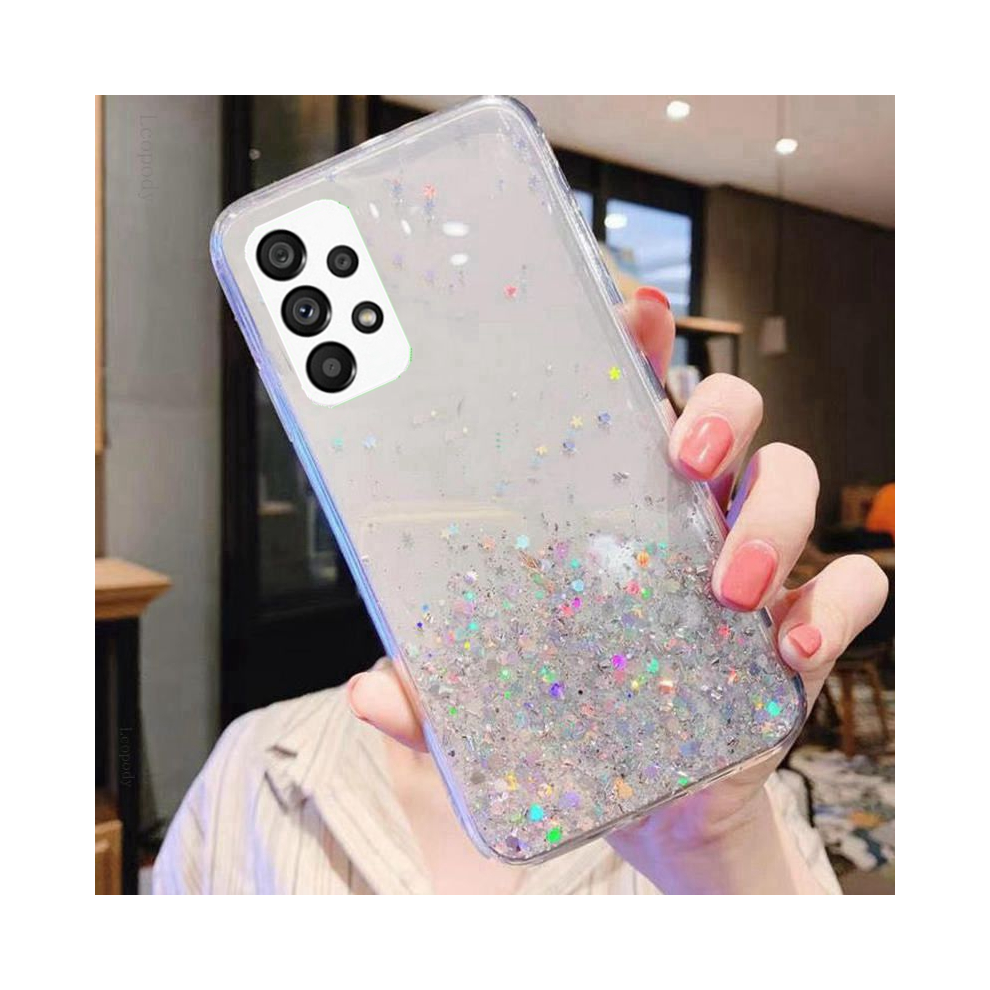 (Transparent Case, For Samsung A04) Luxury Bling Glitter Phone Case For Samsung Galaxy 931288413186