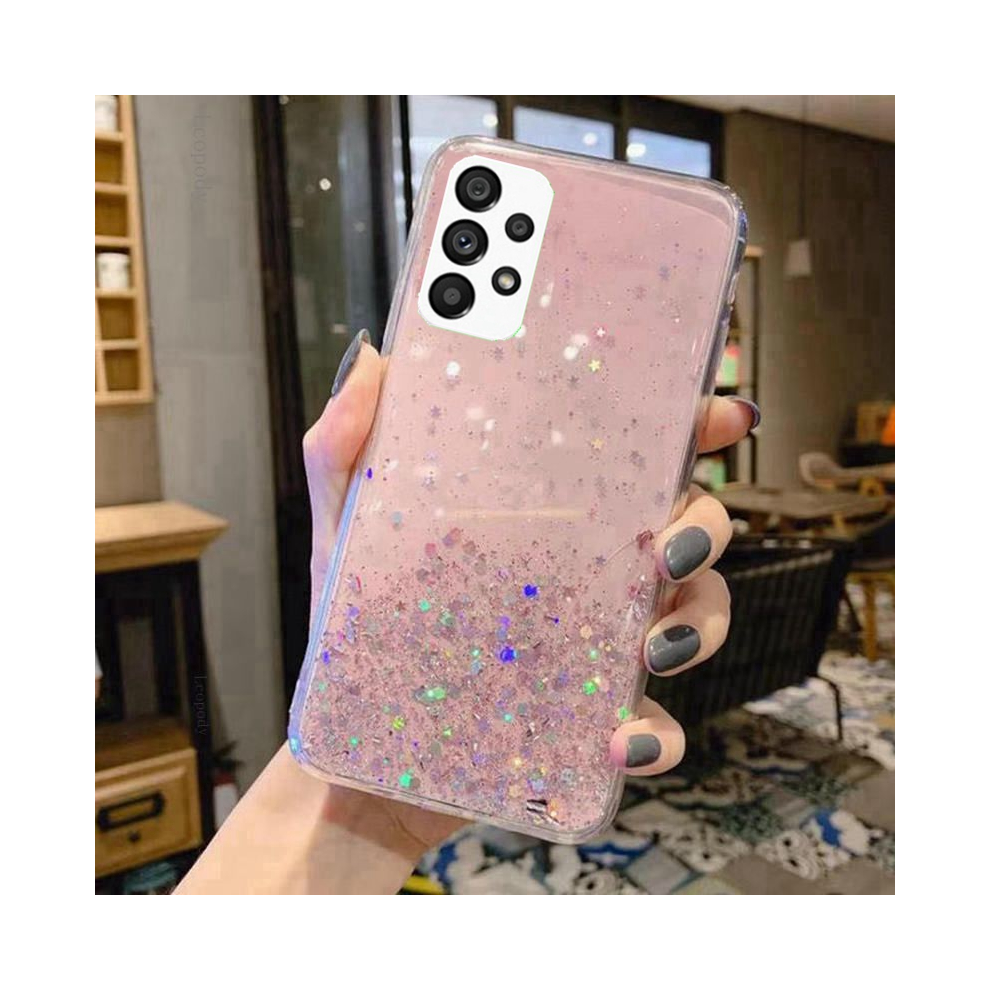 ( Case, For Samsung A32) Luxury Bling Glitter Phone Case For Samsung Galaxy Pink 931288413353