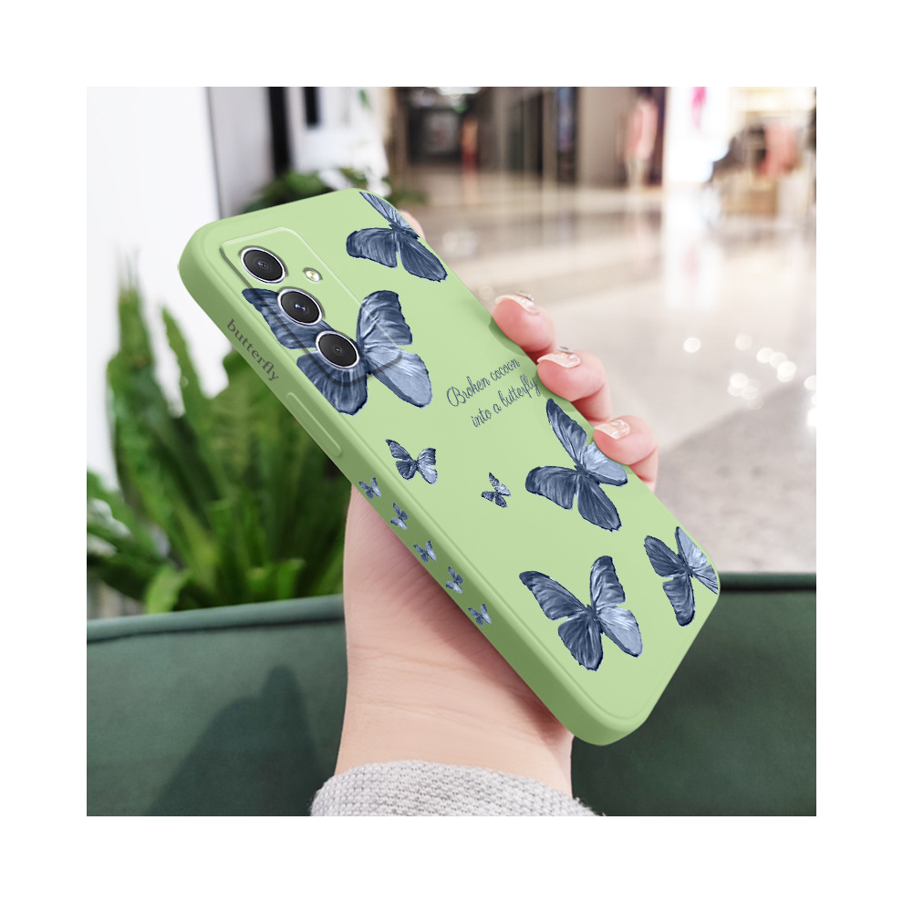 (Light 1, Samsung A04s) Little Butterfly Case For Samsung A54 A34 A24 A14 Green 931288517518