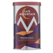 CAFÉ MOUNTAIN Instant Coffee Granules 100g, Medium Roast