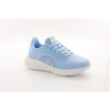 (UK Size 5, Sky Blue) ellesse Ladies Como Runner 1057 Sports Fitness Gym Running Lace Up Sneaker Trainers