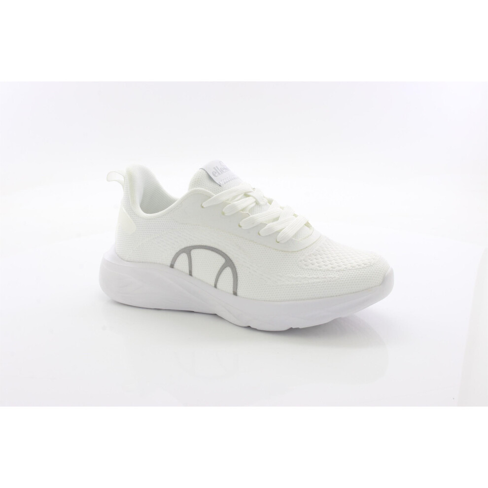 Ellesse (Uk Size 6, ) Ladies Como Runner 1057 Sports Fitness Gym Running Lace Up Sneaker Trainers White