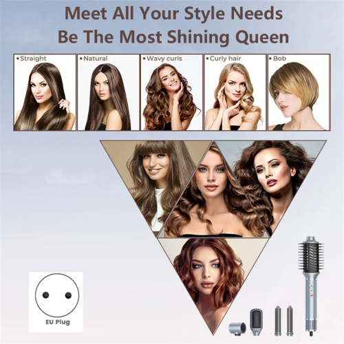 Πιστολάκι μαλλιών Negative Ion Automatic Air Curling Iron Dark Blue EU Plug 2