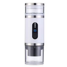 Portable Coffee Maker Electric Espresso Machine High-Capacity White