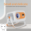 1080P Projector 4K Android 13 Dual Wi-Fi Home Smart Projector EU PLUG 2