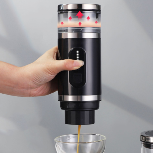 Portable Coffee Maker Electric Espresso Machine High-Capacity White 1