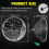 2PC 7Inch H4 LED Headlight for 5