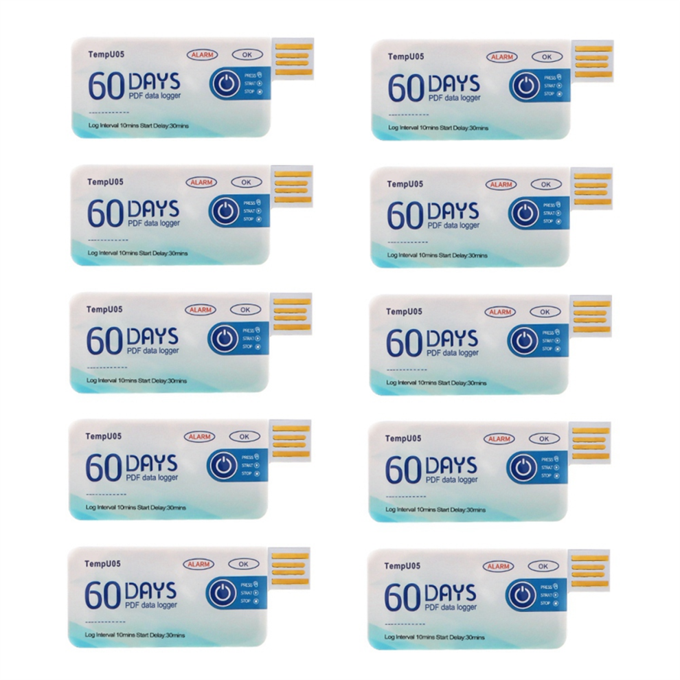 Markenlos 10 Pcs/Lot Tempu05 Temperature Data Logger