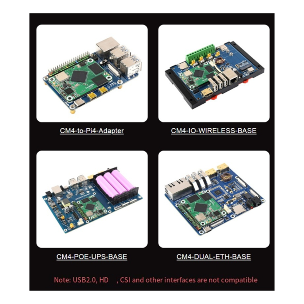 Core3566 Module, For Cm4,2Gb+ 32Gb Emmc With Wifi 4851108218004