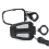 Espelho retrovisor ajustável para motocicleta ATV Luzes de 1,75 polegadas para Can AM 3