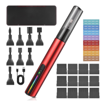 Ferramenta de lixamento de detalhes recíprocos, caneta elétrica recarregável USB