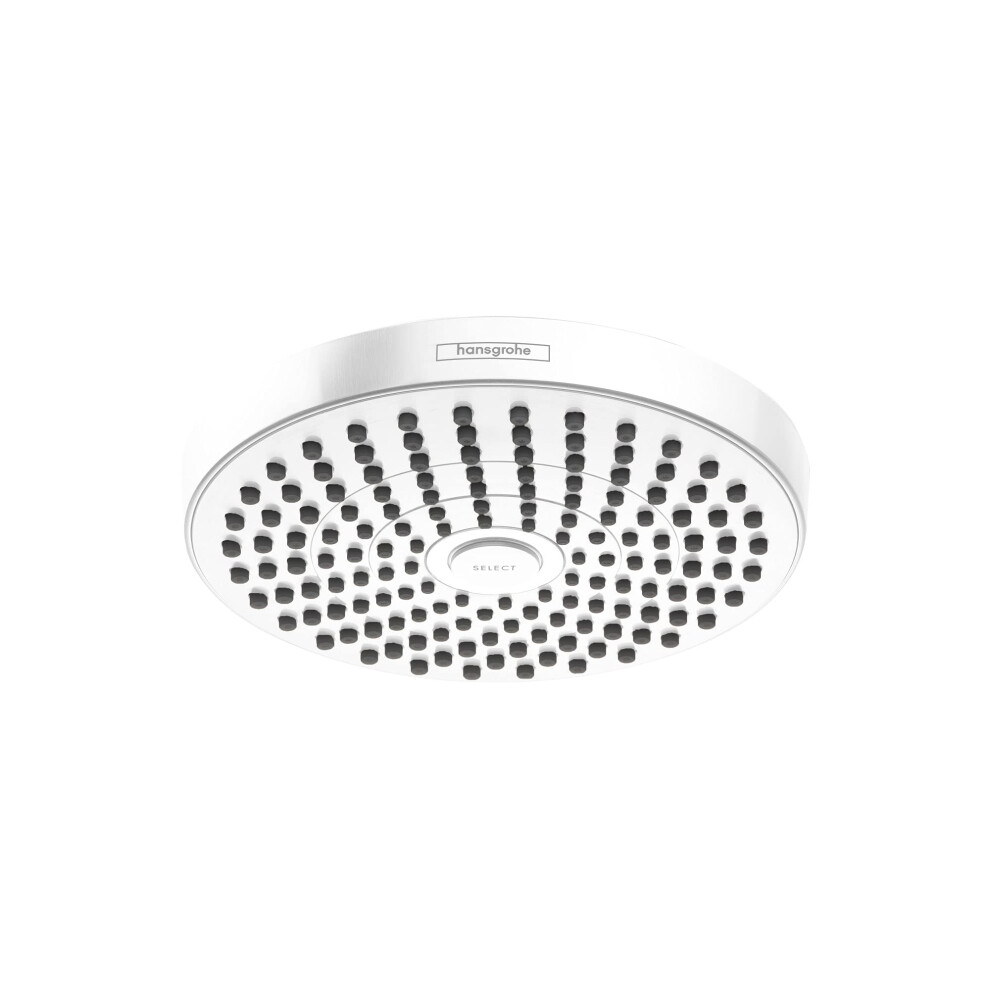 hansgrohe Croma Select S 7-inch Showerhead -Spray in Matte White  04825700